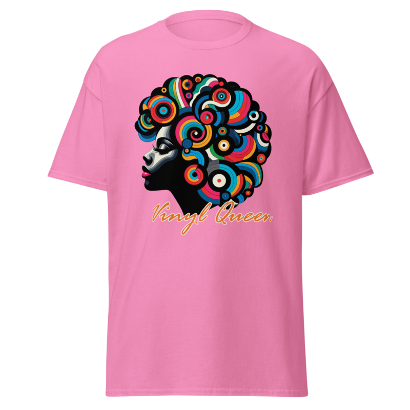 Vinyl Queen Stylized Hair | Unisex classic tee - Image 27