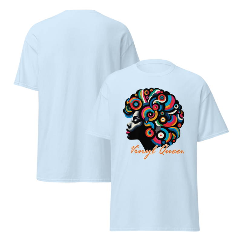 Vinyl Queen Stylized Hair | Unisex classic tee - Image 28